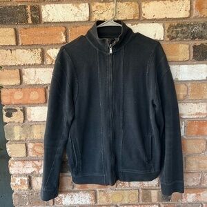 Ted Baker Full Zip Distressed Jacket